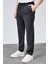 Erkek Antrasit Relaxed Fit Yandan Cepli Beli Lastikli Bağcıklı Duble Paça Jogger Pantolon BOLT-1995 5
