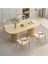 Sierra Iskandinav Oval Ahşap Bohem Masa 90X180 4