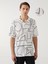 Yeni Sezon Regular Fit Kisa Kollu Desenli Erkek Gomlek - S57288Z8 1