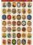 1 Adet Kırmızı Vintage Temalı Sticker (12X17 Cm) Bullet Journal,scrapbook, Ajanda ve Planlayıcı Için 1