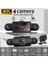 4K & 1080P Ultra Hd 4 Kameralı Hafıza Kartına Kayıtlı Hareket Algılamalı Araç Kamerası 1