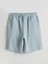Yeni Sezon Rahat Kalip Muslin Erkek Sort - S5ER30Z8 5