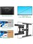 Nb North Bayou P6 LCD LED OLED 40"–80" Uyumlu, Ultra Ince Tv Askı Aparatı Profosyonel Hareketli Tv Askı Aparatı 2