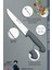 Sürmene Silver Serisi Gri Sap Mutfak Bıçak Seti Et Ekmek Sebze Bıçağı 3 Lü Set ( Srm-04) 3