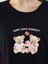 Yeni Sezon Bisiklet Yaka Ayi Teddy Baskili Kadin Kaprili Pijama Takimi - S5GT24Z8 3