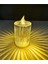 Silindir Model Pilli LED Mum 11 cm 1