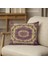 Mor Etnik Desenli Yastık Baskı Kilim Kırlent Kılıfı 3