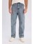 Yeni Sezon %100 Pamuk Baggy Fit Geniş Kalıp Normal Bel Geniş Paça Jean Yıkamalı Pantolon 1