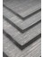 Pyramid Modern Salon ve Oturma Odası Halısı - Gri 3