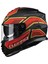 Storm 2 Foggy Mat Siyah-Kırmızı Kask 1