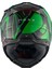 X.wst 3 B-Sıde Siyah Yeşil Kask 5