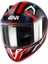 Gıvı 50.8 Racer Beyaz-Kırmızı-Siyah Kask 3