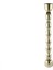 Gold Boğumlu Metal Mumluk 9X66CM 1