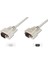 Veri Iletim/seri Uzatma Kablosu, D-Sub 9 / D-Sub 9 Dişi, 3 Metre, Seri, AWG28, Tek Kat Zırhlı, Bej Renk&lt;br&gt; digitus Data Transfer Extension Cable, D-Sub 9 M/f, 3.0m, Serial, Molded 1