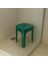 Tabure Sağlam Plastik Kırılmaya Dayanıklı Bahçe, Balkon ,banyo Yeşil 4