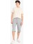 Yeni Sezon Slim Fit Dar Kesim Kargo Cepli Basic Düz Kapri Şort 3