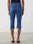 Yeni Sezon Dar Fit Kadin Jean Kapri - S5DN06Z8 4