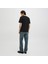 Jack&jones One Color Summer Erkek Siyah Yuvarlak Yaka Tişört 3