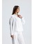 Kadın Oversize Alt Üst Takım – Gömlek ve Lastikli Pantolon Ikili Set 4