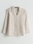 Yeni Sezon Cizgili Oversize Kadin Gomlek - S5M652Z8 5