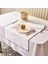 Soft Elegant Runner - Beyaz - 50X140 cm 2