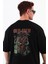 Old Tech-Oversize Tişört | Sırt Baskılı – Minimal Göğüs Desenli Unisex Tshirt 1