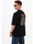 Old Tech-Oversize Tişört | Sırt Baskılı – Minimal Göğüs Desenli Unisex Tshirt 5