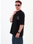Old Tech-Oversize Tişört | Sırt Baskılı – Minimal Göğüs Desenli Unisex Tshirt 8