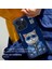 iPhone 15 3D Gerçek Nakış Işleme Kabartmalı Kedi Fermuar Mont Gözlük Detaylı Cool Glasses 2.0 Tall Rich And Handsome Kılıf 4