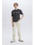 Yeni Sezon Erkek Çocuk Jogger Fit Standart Paça Gabardin Pantolon 5
