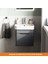 Piccolo 2.0 Alt Dolap 57 Cm. Antrasit Gri Parlak-Lavabo Dahil 4