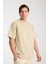 Erkek Pamuk Bisiklet Yaka Oversize T-Shirt - Yazlık Rahat ve Trendy Tarz 1