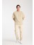 Erkek Pamuk Bisiklet Yaka Oversize T-Shirt - Yazlık Rahat ve Trendy Tarz 5