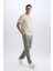 Yeni Sezon %100 Pamuk Regular Fit Normal Kesim Yazlık Jogger Pantolon 4