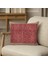 Kırmızı Motif Etnik Desenli Kilim Baskı Kırlent Kılıfı 2