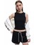 Yeni Sezon Bisiklet Yaka Kolsuz Slim Fit Basic Kadın Atlet 1