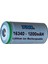 CR123A 16340 3.7V 1200MAH Başlıklı Li-Ion Şarjlı Pil 1