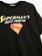 Superman Lisanslı Kısa Kollu Bisiklet Yaka Baskılı Oversize Tişört 5SKB10603TK 3