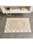 Soft Palm Tufting Banyo Paspası - Bej - 60X90 cm 1
