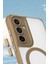 Samsung Galaxy S25 Plus Kılıf Enka Magsafe Silikon Kılıf - Desert Bstmy 2