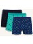 Yeni Sezon Regular Fit Meyve Desenli 3'lü Boxer 1