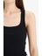 Yeni Sezon Slim Fit Dar Kesim Basic Düz Yuvarlak Yaka Fitilli Kaşkorse Atlet 5