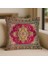 Dijital Baskılı Iran Halısı Desenli Çift Taraflı 43X43 cm Dekoratif Kırlent Kılıfı 2