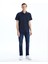 Yeni Sezon Regular Fit Kisa Kollu Poplin Erkek Gomlek - S5JQ67Z8 2