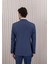 Erkek Likralı Slim Fit Sivri Yaka Yelekli Takım Elbise 4