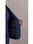 Erkek Likralı Slim Fit Sivri Yaka Yelekli Takım Elbise 5