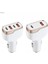 96W Hızlı Şarjlı Araç Içi Şarj Aleti 2 Usb+ 2 Type C PD 30W+QC 3.0 - Siyah 2