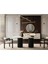 Nomad Iskandinav Oval Natural Ahşap Bohem Masa 80X160 5
