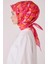 Tivil Saf Ipek Eşarp 4049-50 Pembe Karışık Desen 3