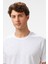 Erkek Regular Fit T-Shirt - Beyaz 4